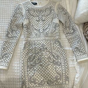 Bebe beaded dress